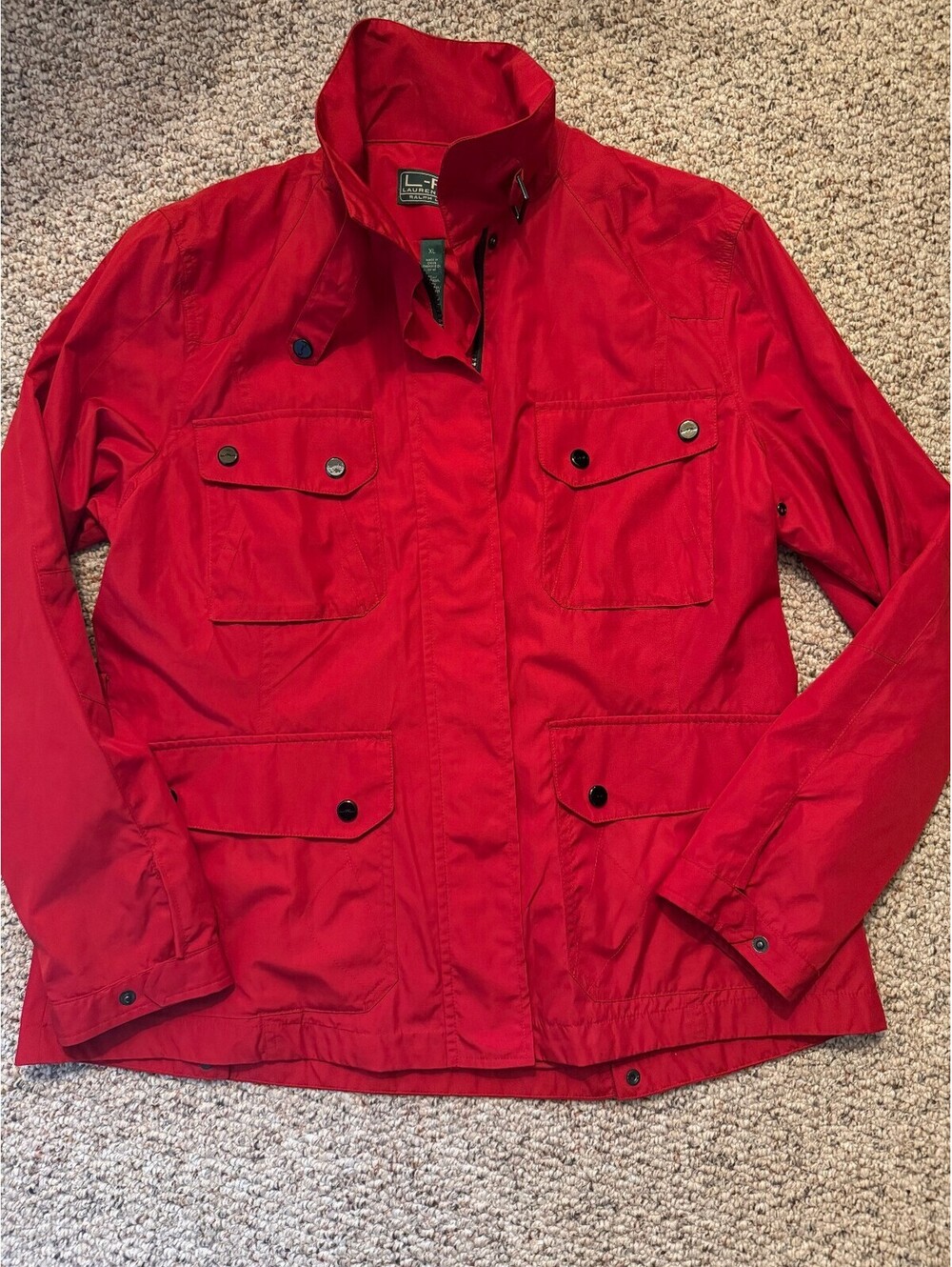 Ralph Lauren Active red light coat